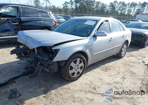 2010 Hyundai Sonata Gls из США, поврежденный, VIN 5NPET4AC1AH587309